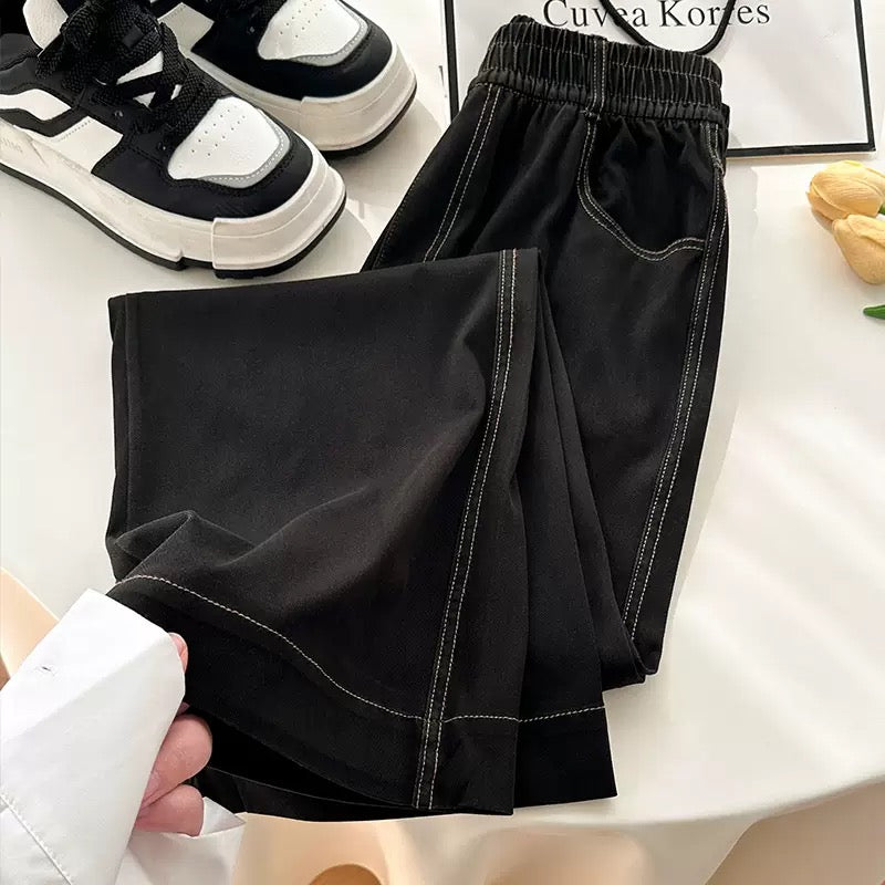 Elowen Tencel Straight-Leg Pants