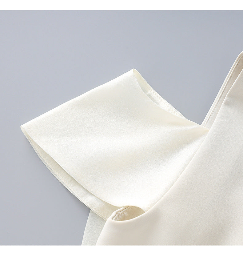 Summer Elegance Bow-Tie Midi Dress