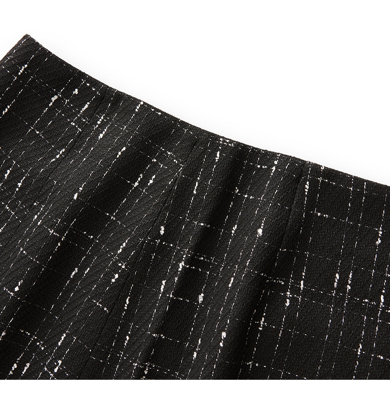 Timeless Plaid Chanel-Inspired Waist-Defined Top & Mini Skirt Set