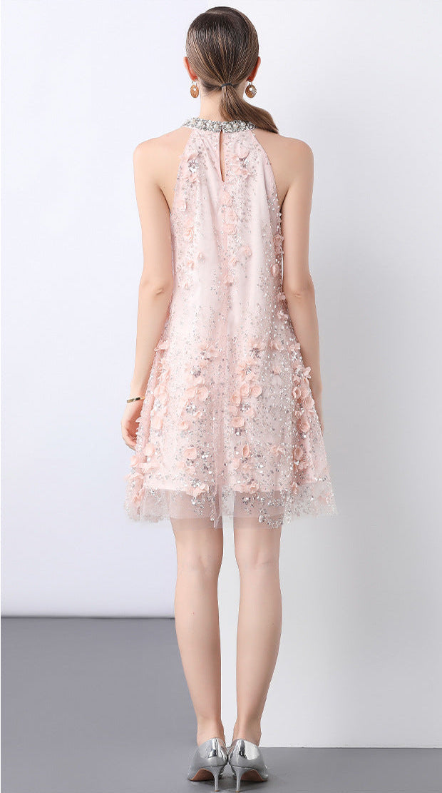 Sparkling Floral Princess Dress