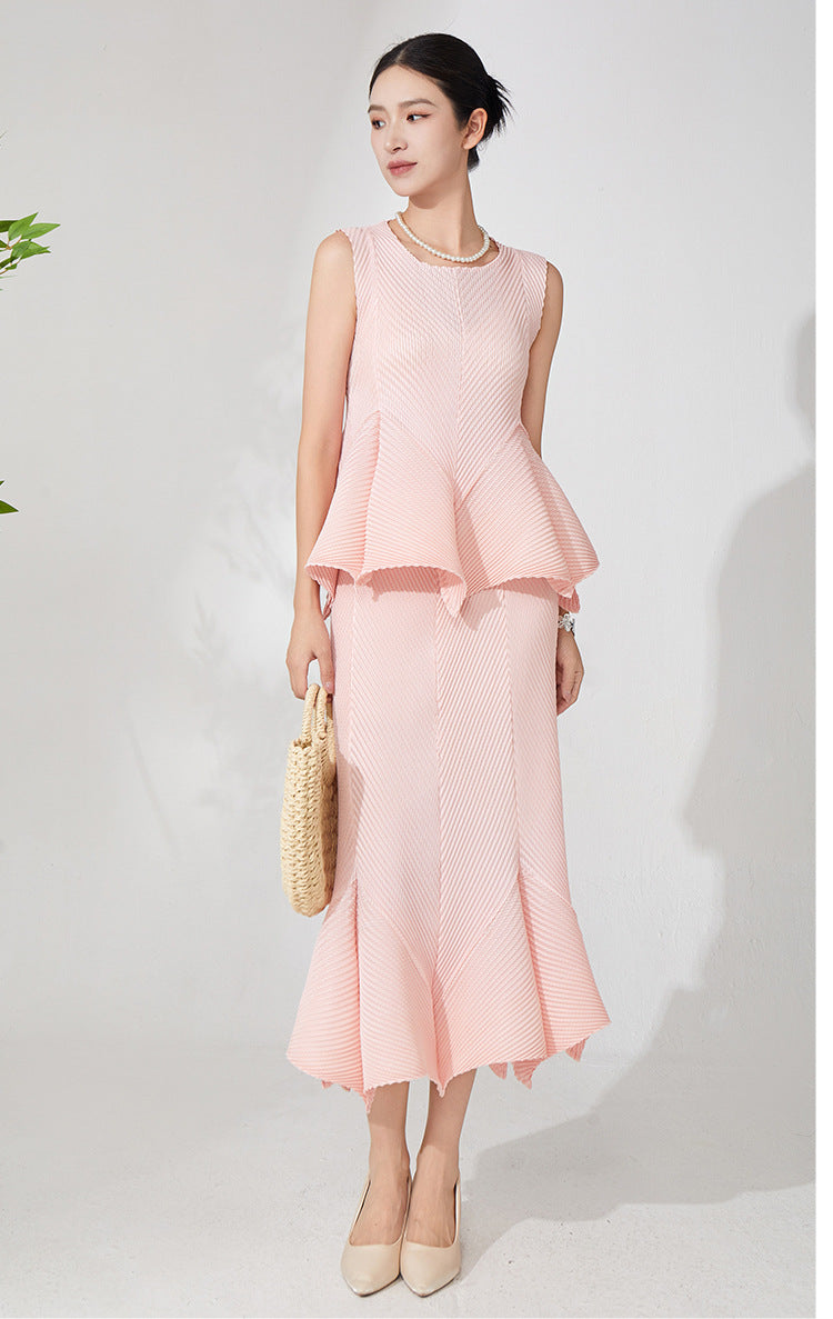 Two-Piece Ruffled Balloon Set – One Size