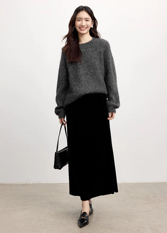 Crew Neck Relaxed Fit Sweater