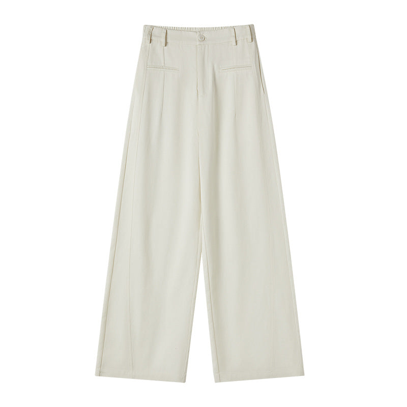 High-Waisted Tencel Linen Wide-Leg Pants – Lightweight & Relaxed Fit