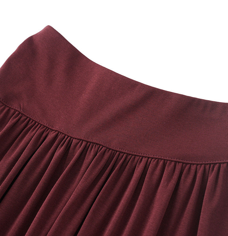One-Shoulder Long Sleeve Two-Piece Set