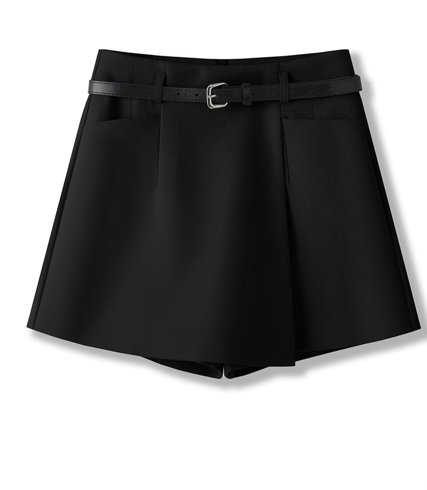 High-Waisted A-Line Skort – Modern Fit with Stretch Fabric