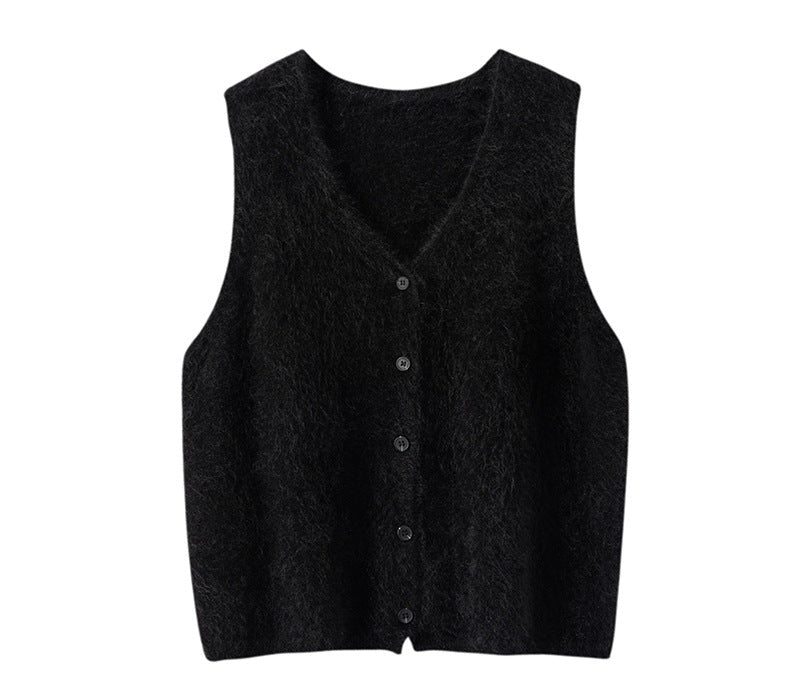 100% Pure Cashmere V-Neck Vest – Timeless Elegance & Warmth