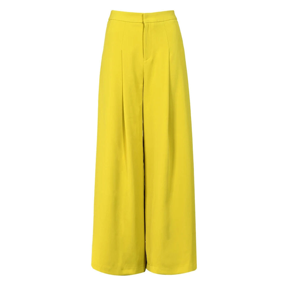 Urban Power Suit – Two-Piece Blazer & Wide-Leg Pants Set