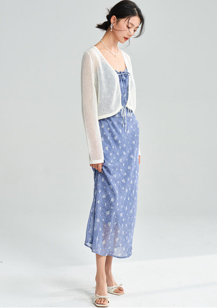 Floral Spaghetti Strap Maxi Dress