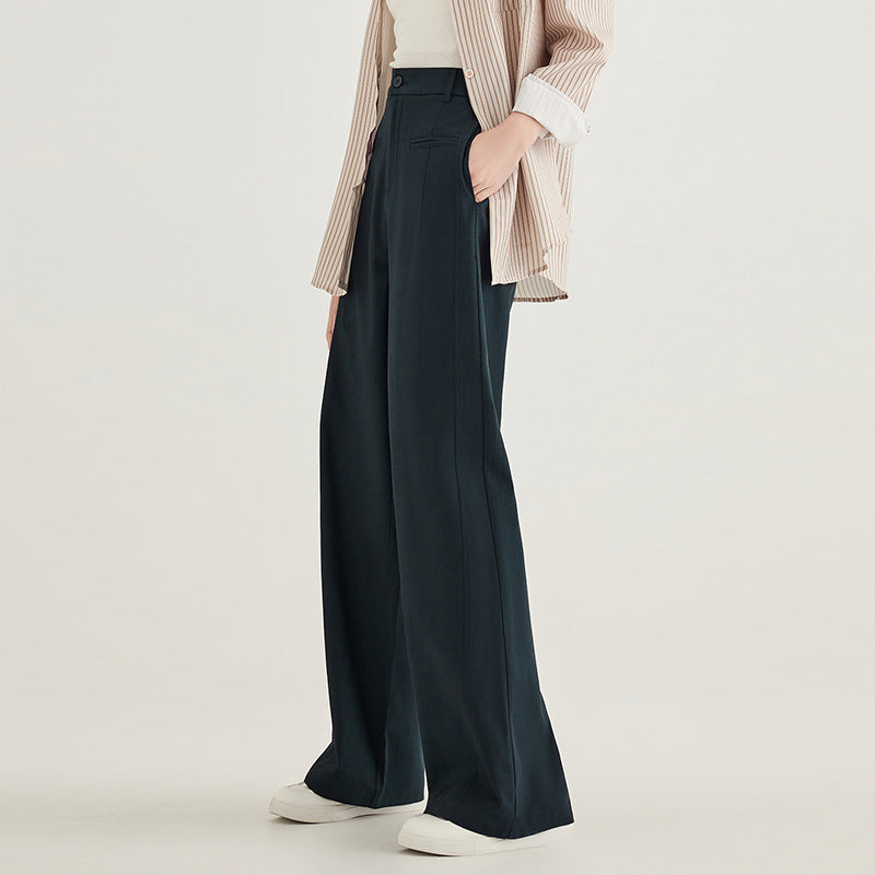 High-Waisted Tencel Linen Wide-Leg Pants – Lightweight & Relaxed Fit