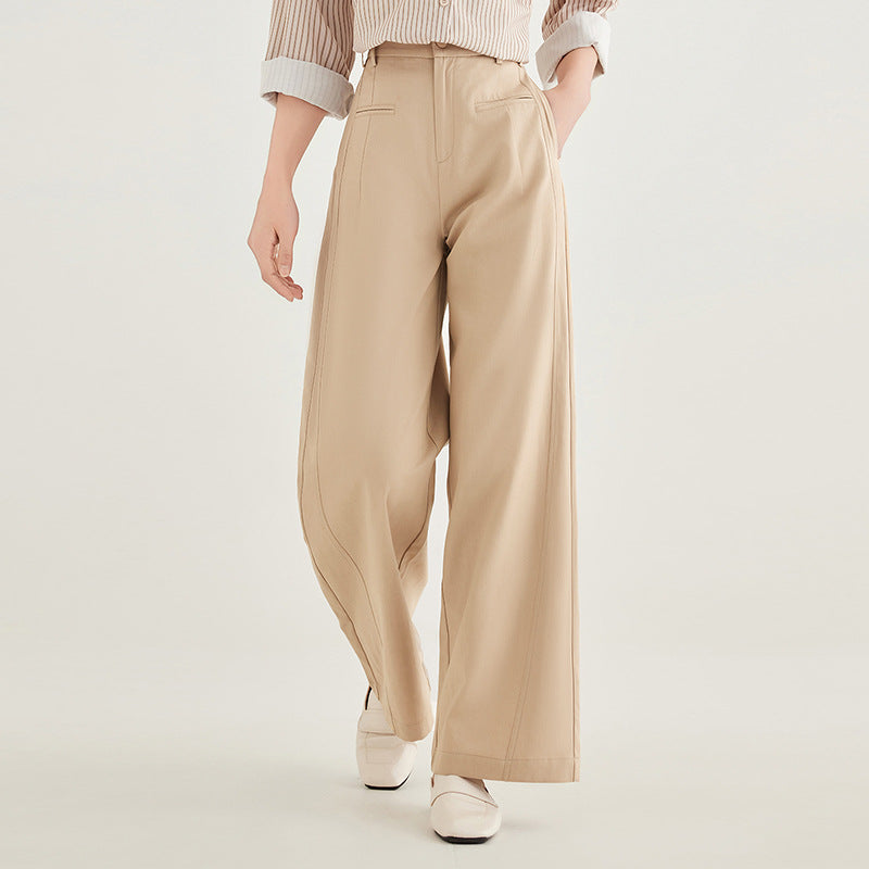 High-Waisted Tencel Linen Wide-Leg Pants – Lightweight & Relaxed Fit