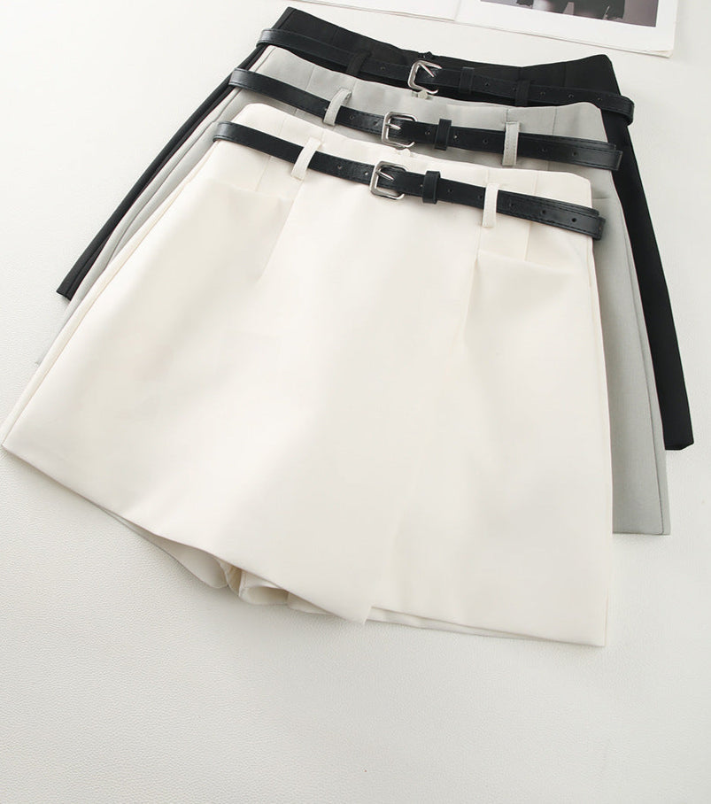 High-Waisted A-Line Skort – Modern Fit with Stretch Fabric