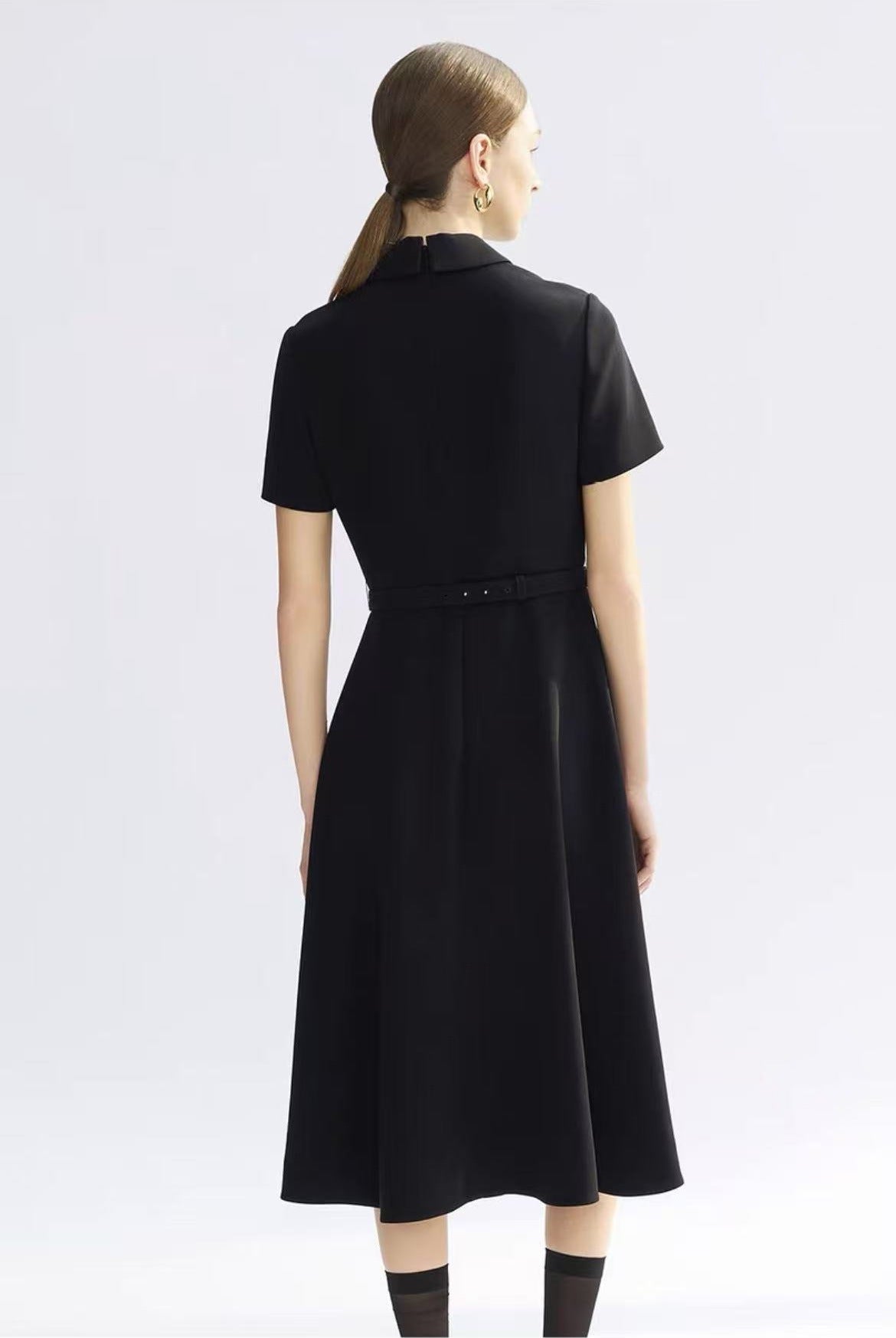 City Chic Polo Collar Summer Dress