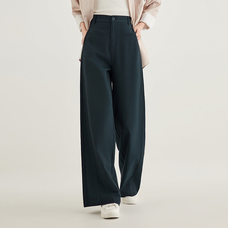 High-Waisted Tencel Linen Wide-Leg Pants – Lightweight & Relaxed Fit