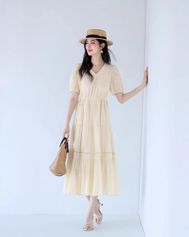 Everyday Elegance Flowing Midi Dress