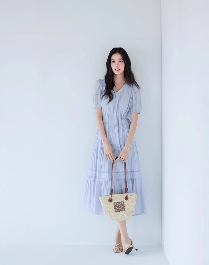 Everyday Elegance Flowing Midi Dress