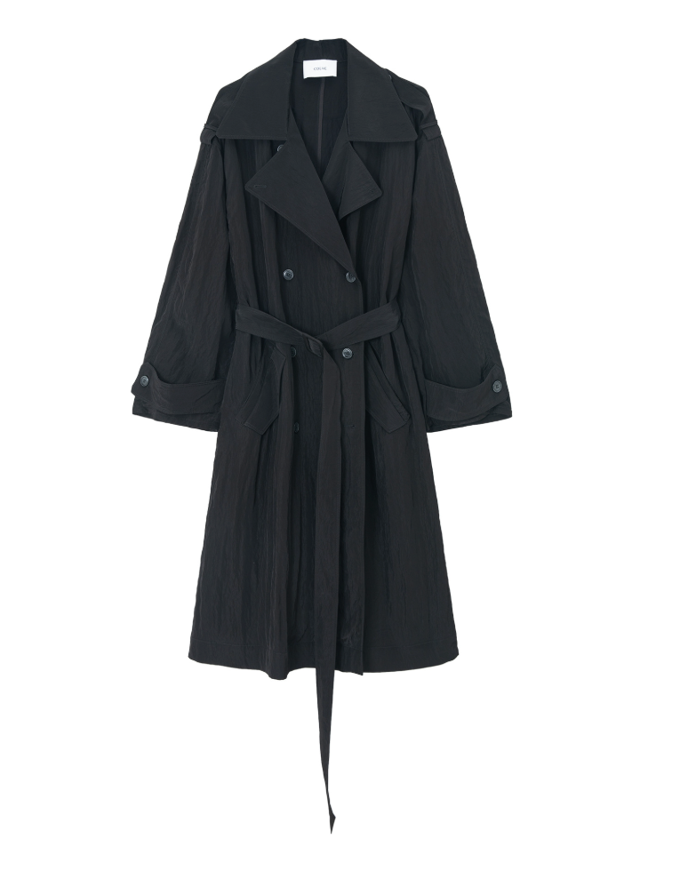 Satin Shine Sleeveless Summer Trench – One Size