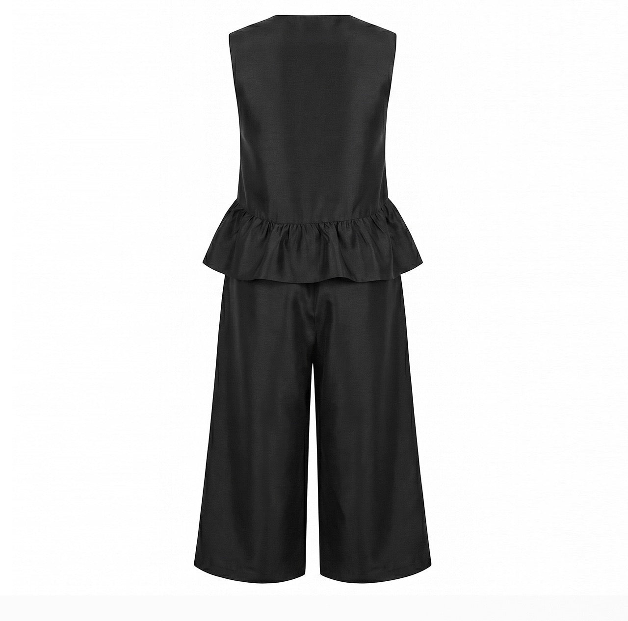 Emilia Luxe Vest & Cropped Pants Set