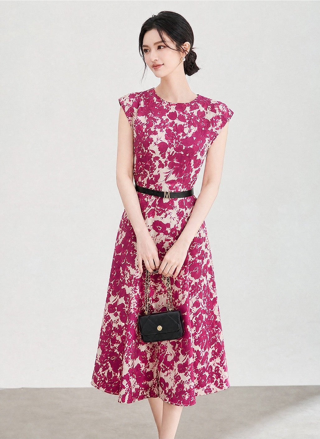 Rosalie 100% Cotton Midi Dress