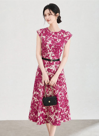 Rosalie 100% Cotton Midi Dress
