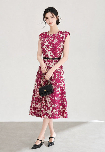 Rosalie 100% Cotton Midi Dress
