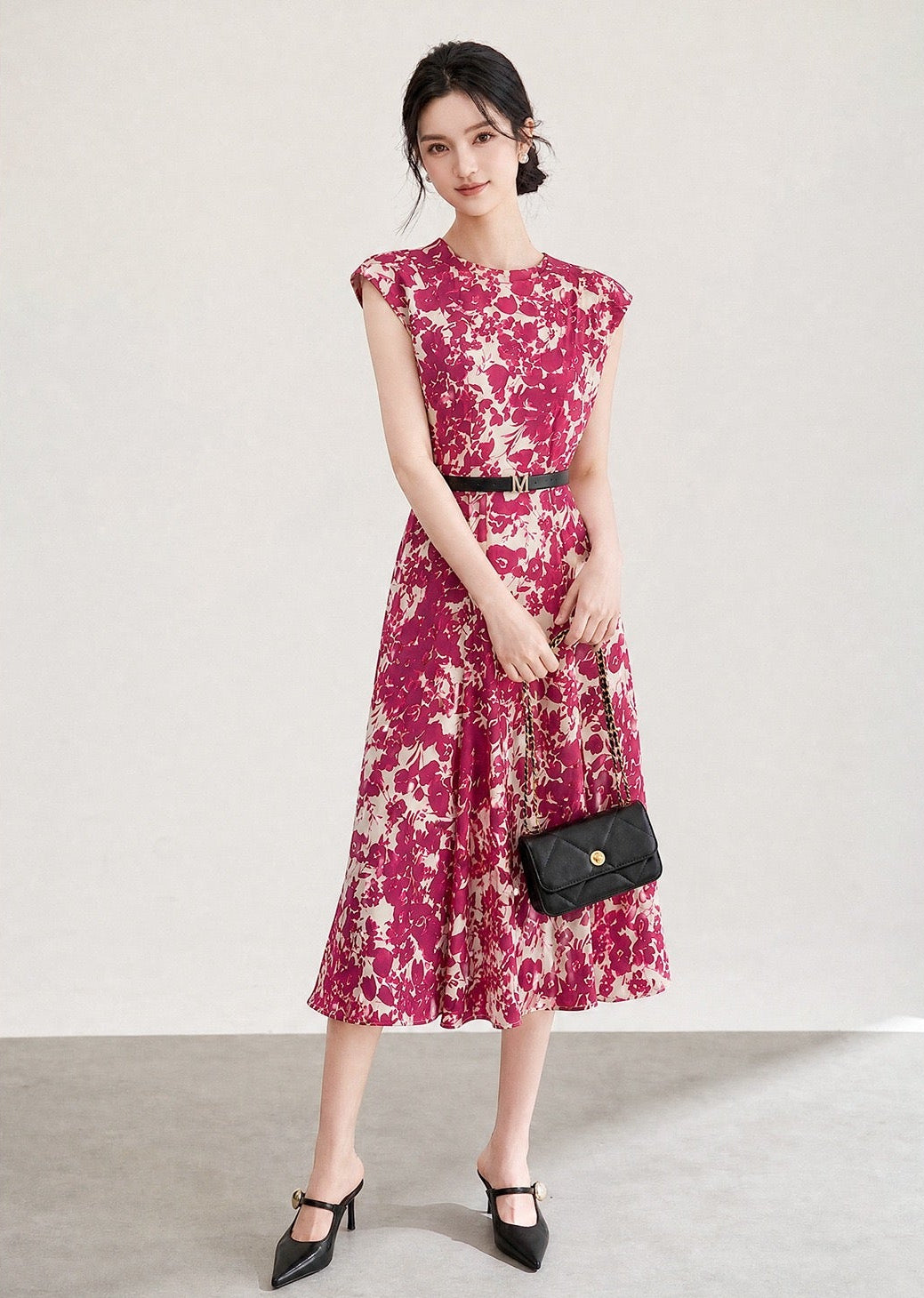 Rosalie 100% Cotton Midi Dress