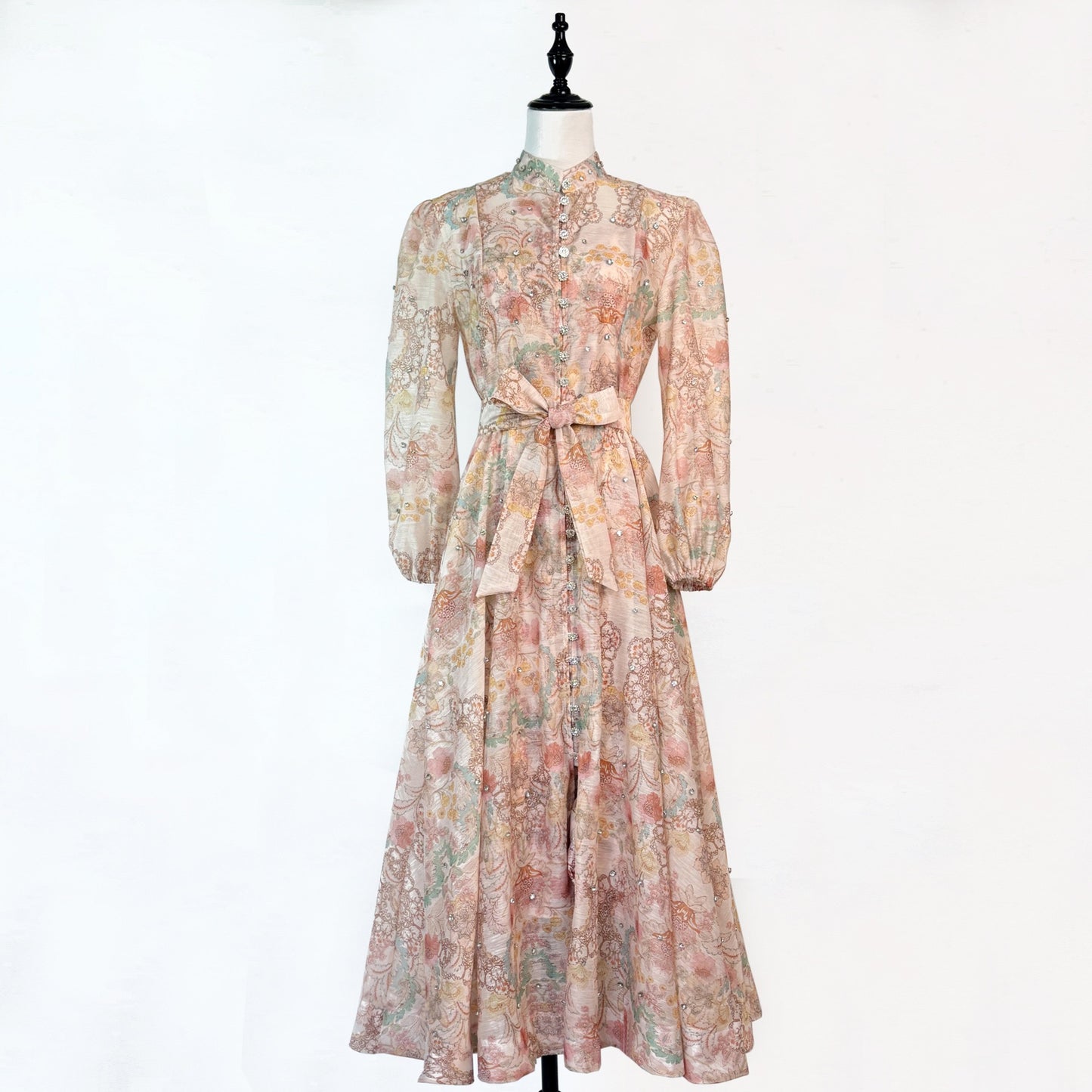 Rosalie Vintage Floral Maxi Dress