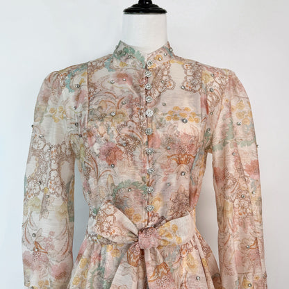 Rosalie Vintage Floral Maxi Dress