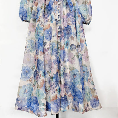 Rosalie Vintage Floral Maxi Dress