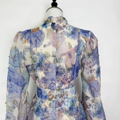 Rosalie Vintage Floral Maxi Dress