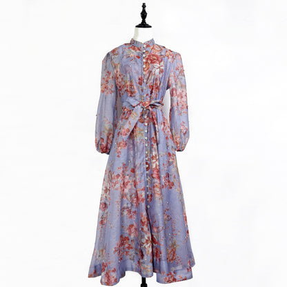 Rosalie Vintage Floral Maxi Dress