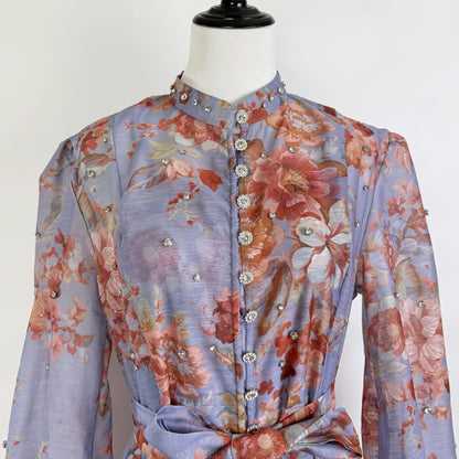Rosalie Vintage Floral Maxi Dress