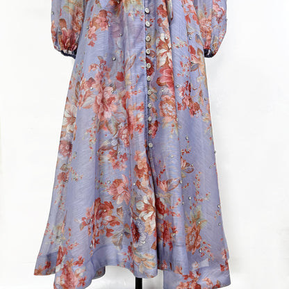 Rosalie Vintage Floral Maxi Dress