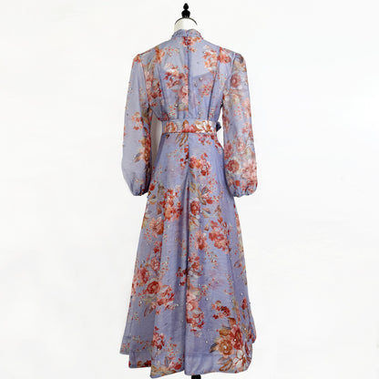 Rosalie Vintage Floral Maxi Dress