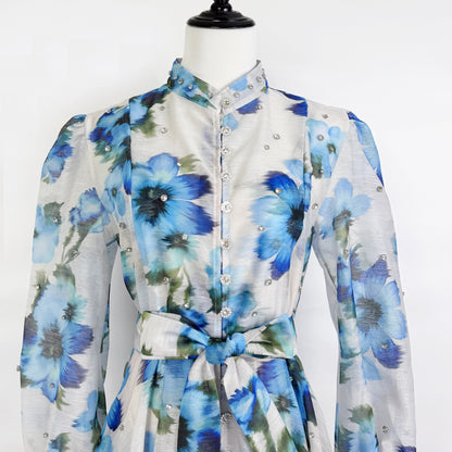 Rosalie Vintage Floral Maxi Dress