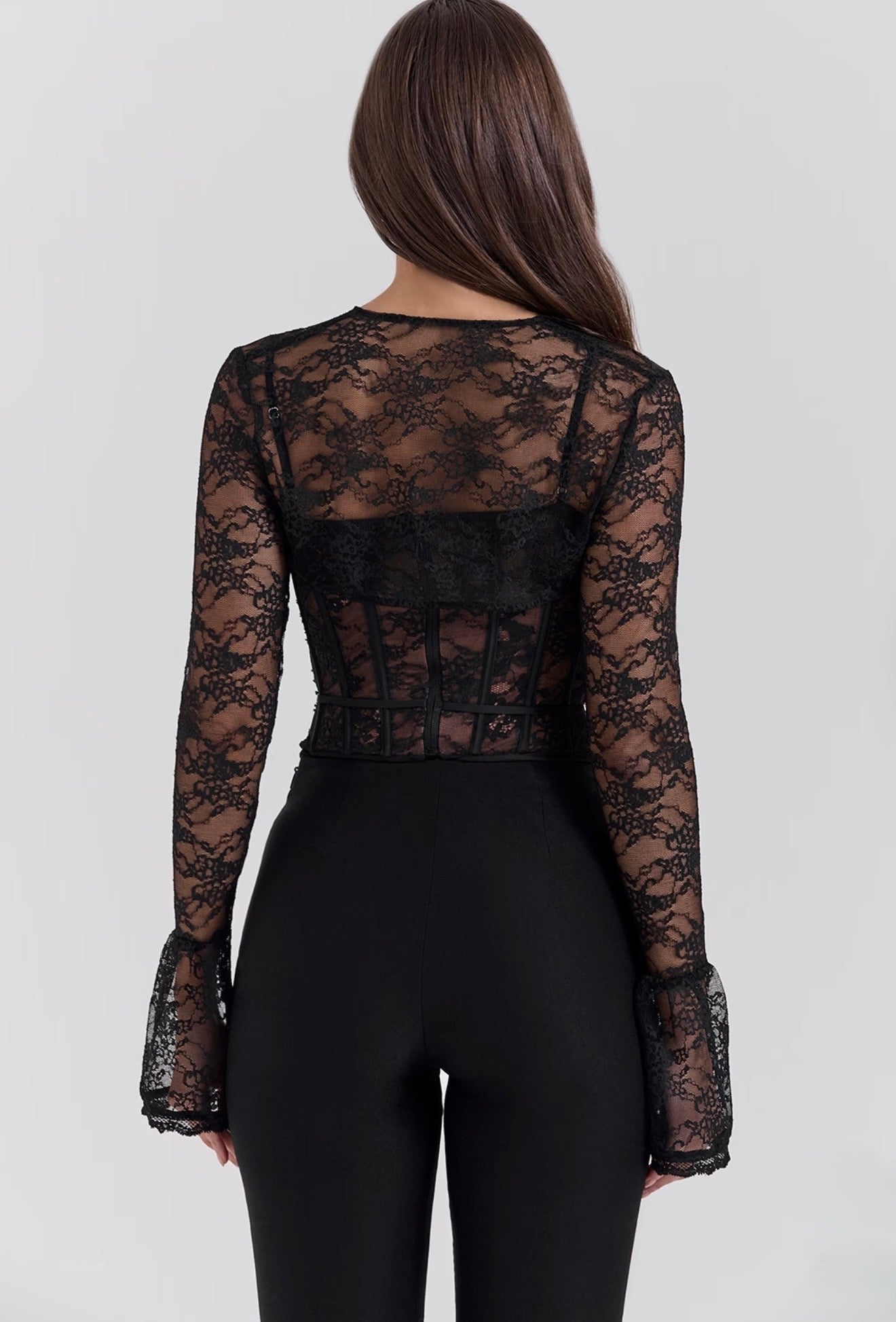 Aria Lace Mesh Top