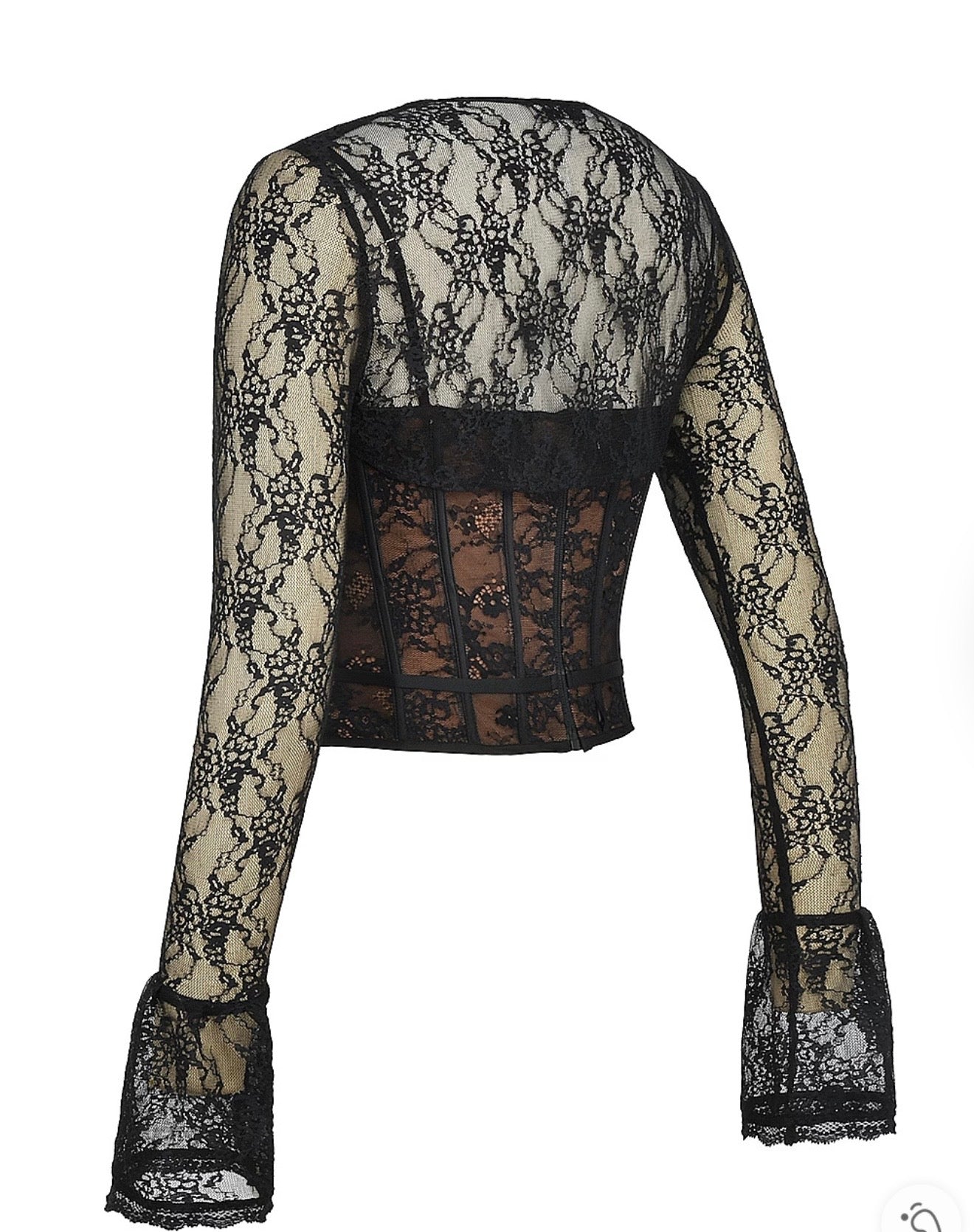 Aria Lace Mesh Top