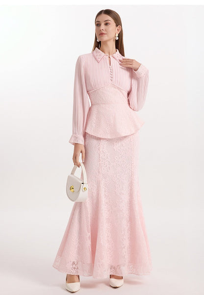 Lunaria Tailored Two-Piece Set