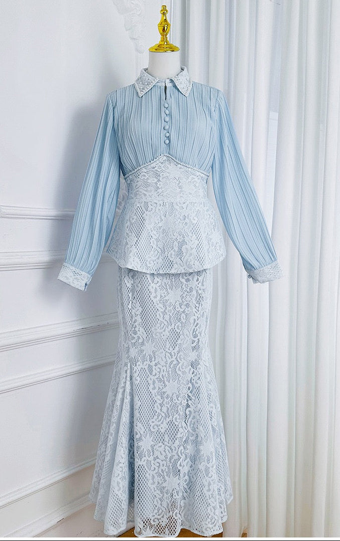 Lunaria Tailored Two-Piece Set