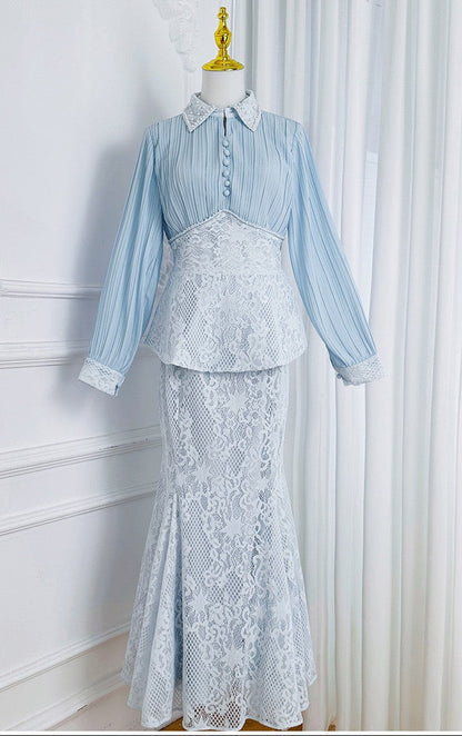 Lunaria Tailored Two-Piece Set