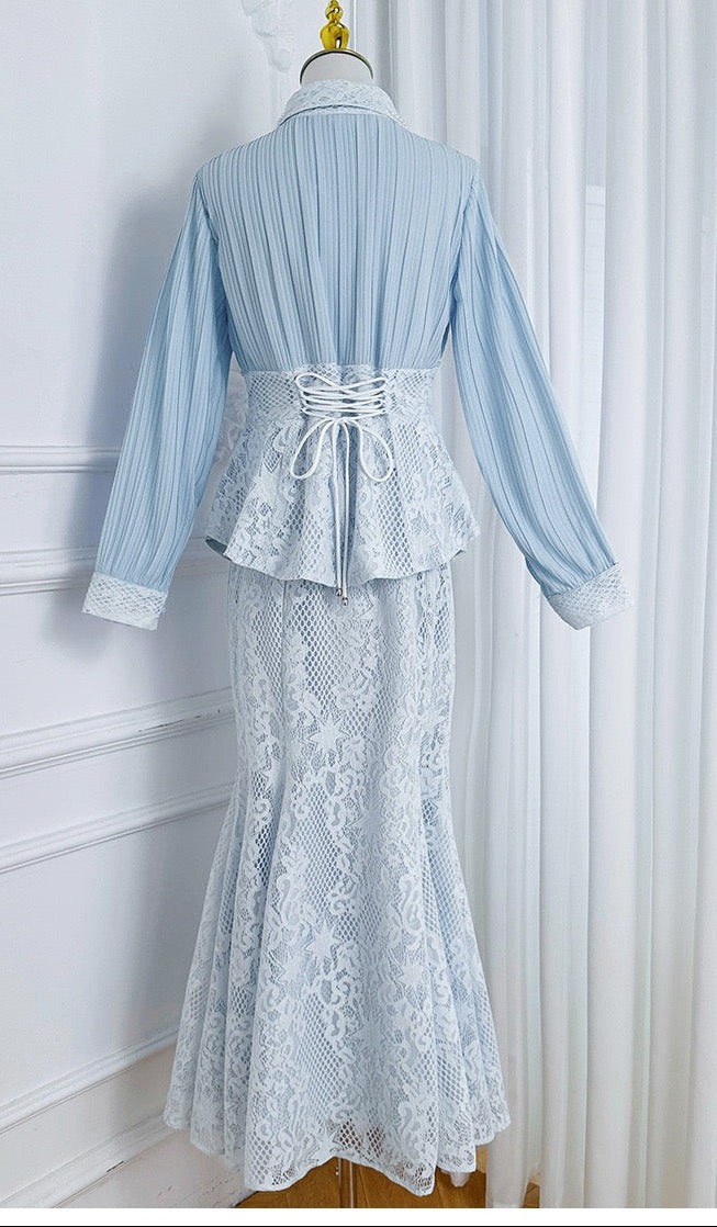 Lunaria Tailored Two-Piece Set