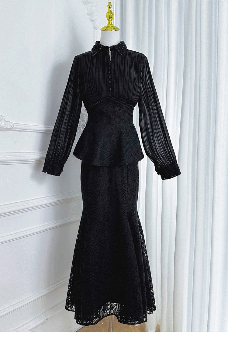 Lunaria Tailored Two-Piece Set