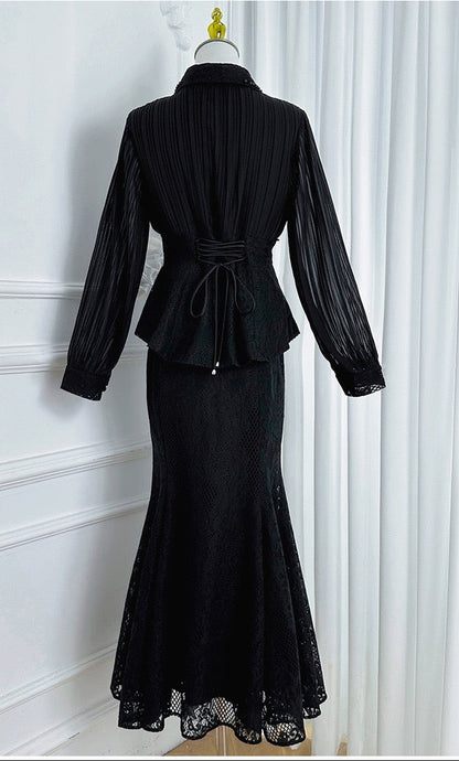 Lunaria Tailored Two-Piece Set