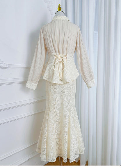 Lunaria Tailored Two-Piece Set