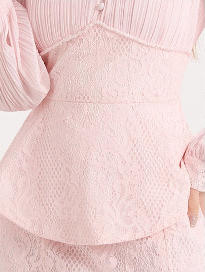 Lunaria Tailored Two-Piece Set