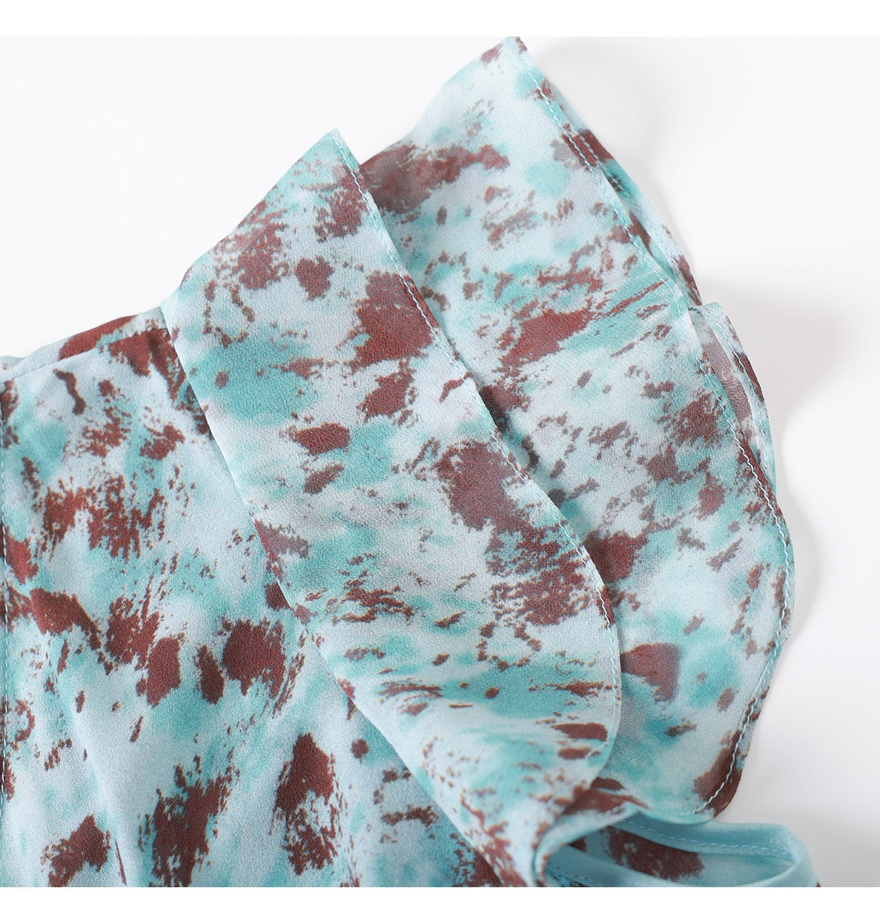 Celeste Floral Chiffon Midi Dress