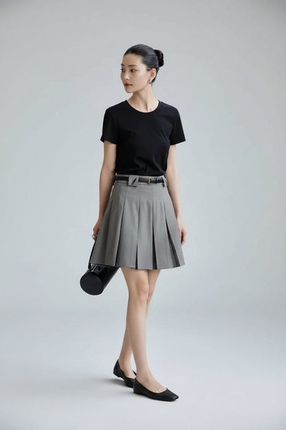 Arden Pleated Mini Skirt