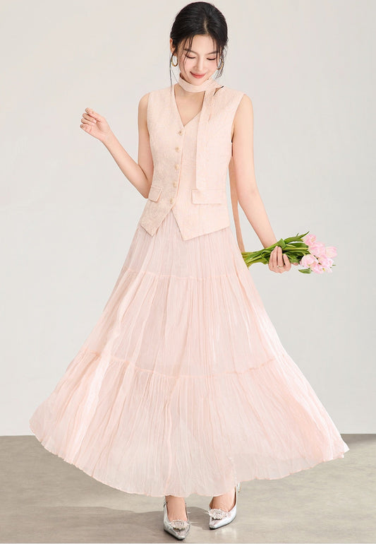 Camille Vest & Skirt Set