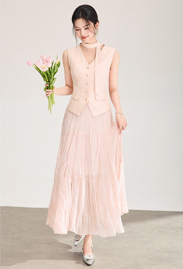 Camille Vest & Skirt Set