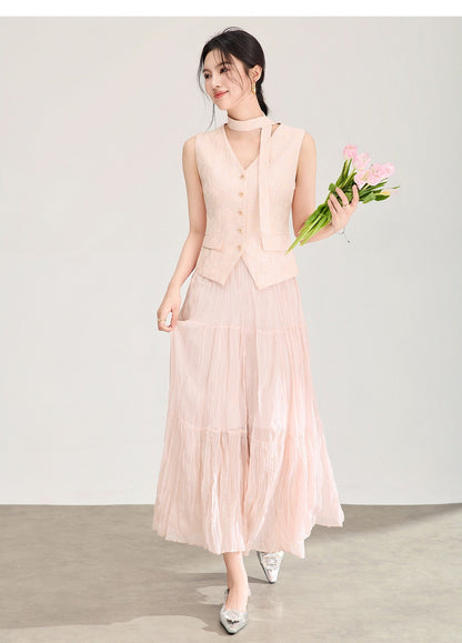 Camille Vest & Skirt Set