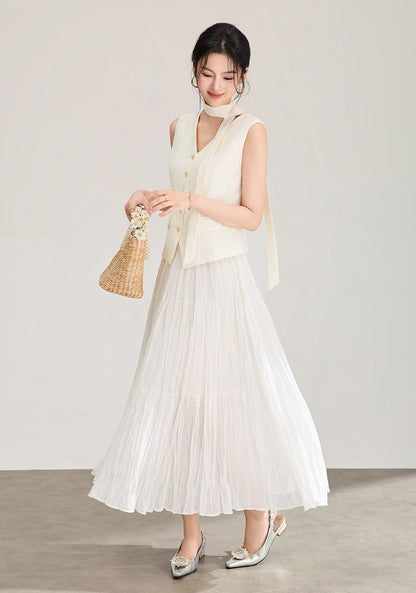 Camille Vest & Skirt Set